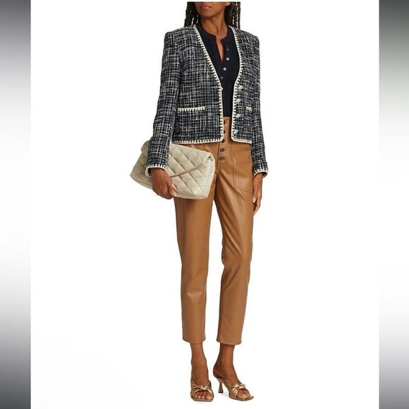 NWT Veronica Beard Bosea Jacket in Navy Multi Size 2 Revolve - Picture 12 of 16